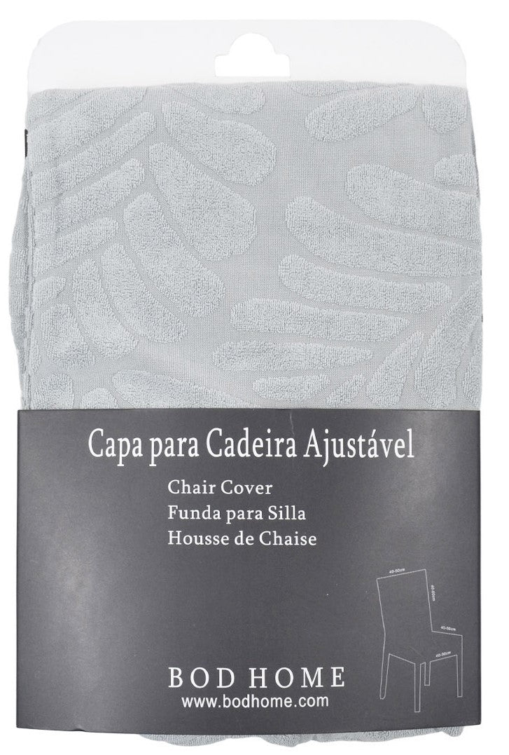 Funda Silla Universal Gris Blanco