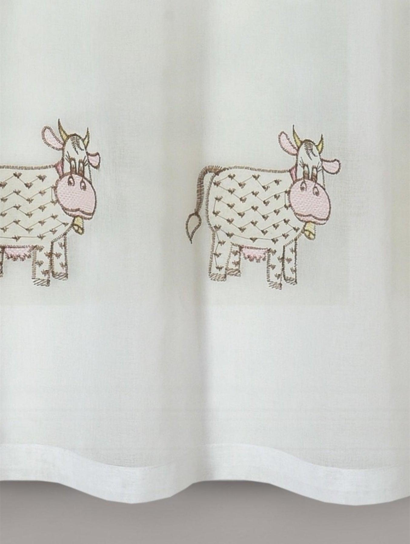 CORTINAS DE COZINHA COM COW - BOD HOME